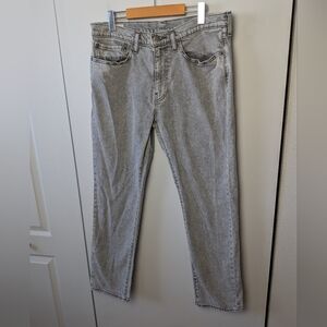 LEVI'S 511 Men Straight Leg Jeans Pants Size 34x30 Gray Color Classic